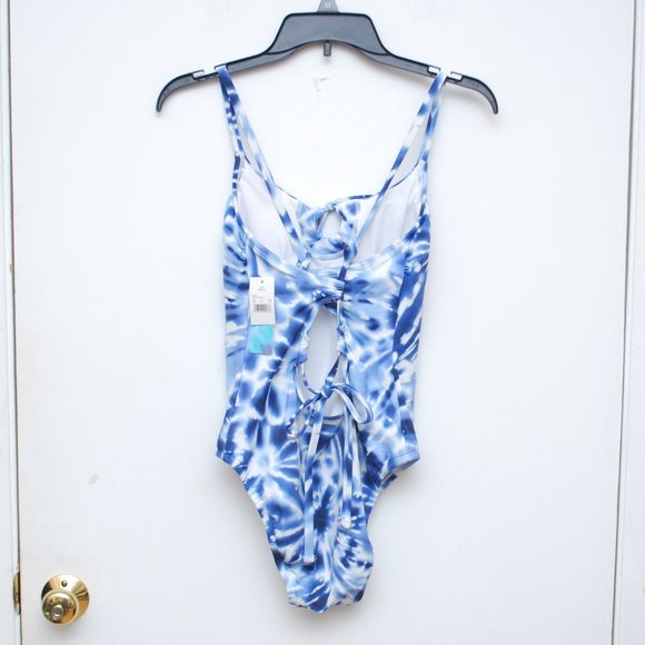 Beach Betty By Miracle Brands Tie Dye Swimsuit SMALL - Picture 5 of 8